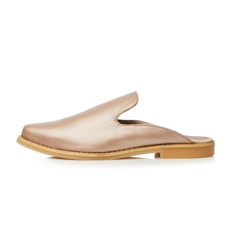 New York Mules - Rose Gold