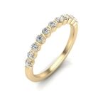 Floating Half Eternity Band - Image 2