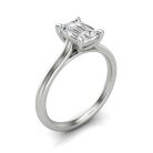Flawless Emerald Cut Ring - Image 7