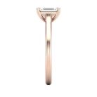 Flawless Emerald Cut Ring - Image 14