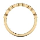 Vintage Half Eternity Band - Image 5