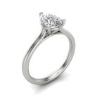 Pear Solitaire Engagement Ring - Image 7