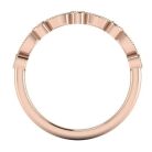 Vintage Half Eternity Band - Image 15