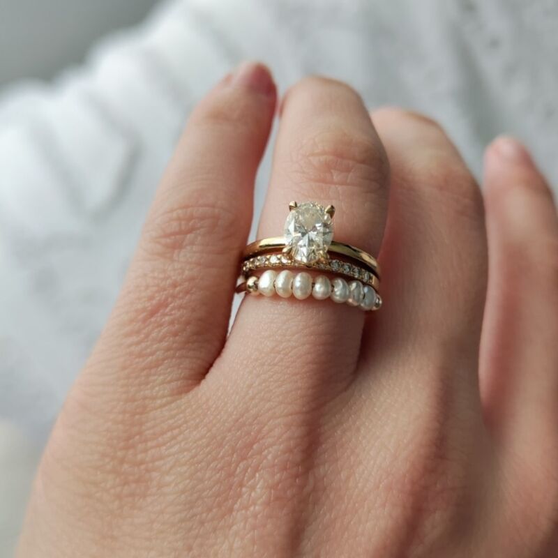 Petite Pearl Ring - Image 3