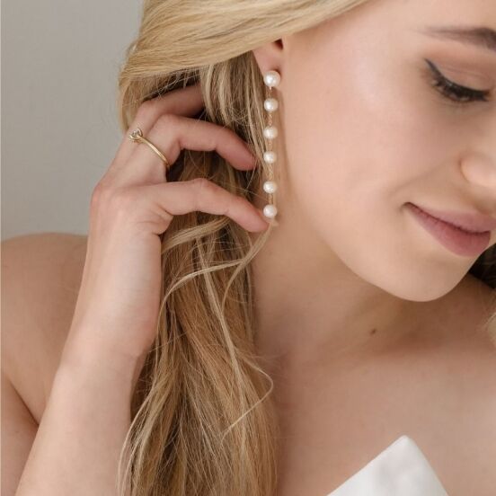 String of Pearls Earrings