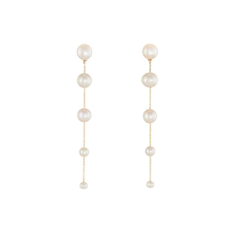 Fading Pearl Drop Earrings - Image 6