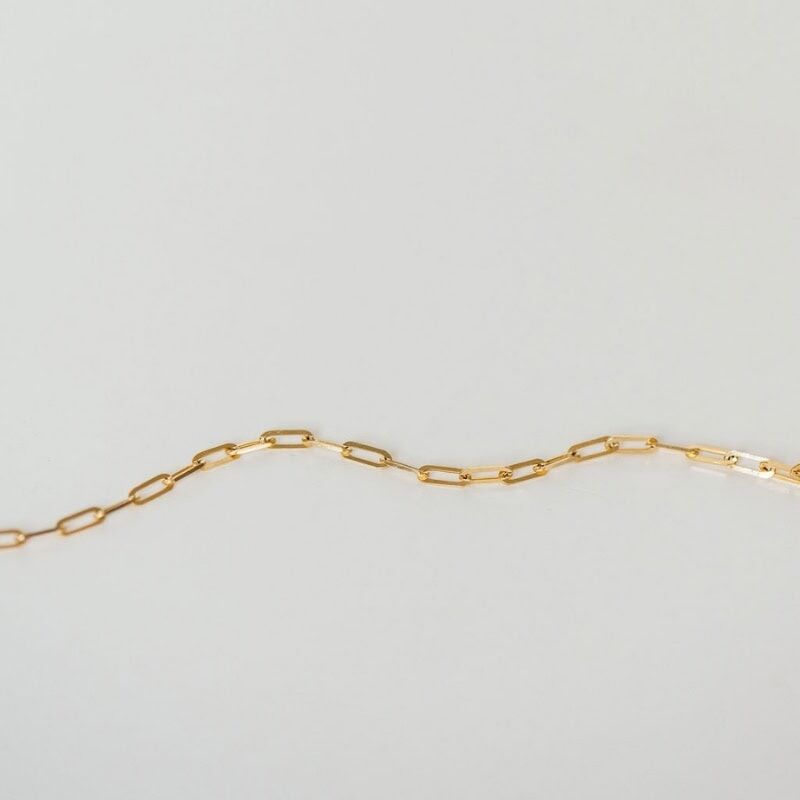 Dainty Paperclip Bracelet - Image 3