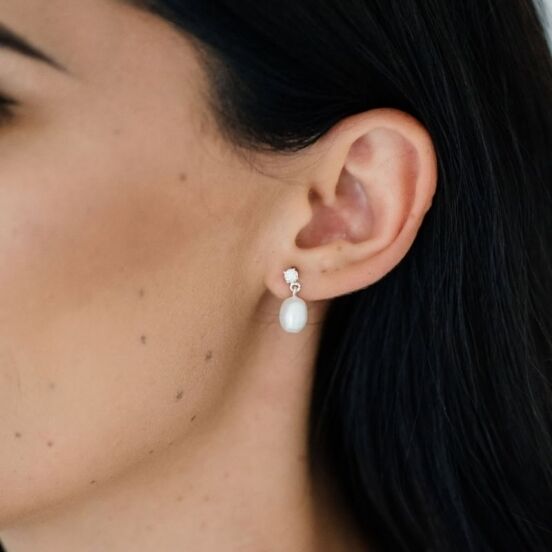 Milestone Pearl Earrings