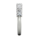 Oval Half Eternity Band - Image 7