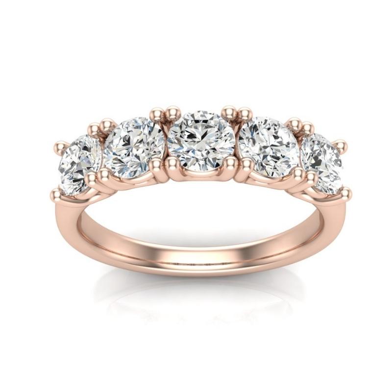 5 Stone Engagement Ring - Image 11