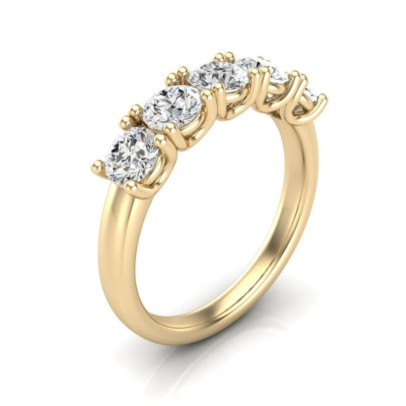 5 Stone Engagement Ring - Image 2