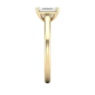 Flawless Emerald Cut Ring - Image 4