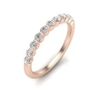 Floating Half Eternity Band - Image 12