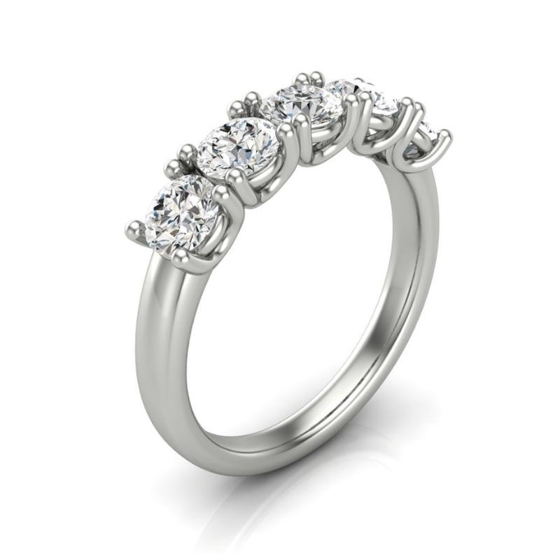 5 Stone Engagement Ring - Image 7