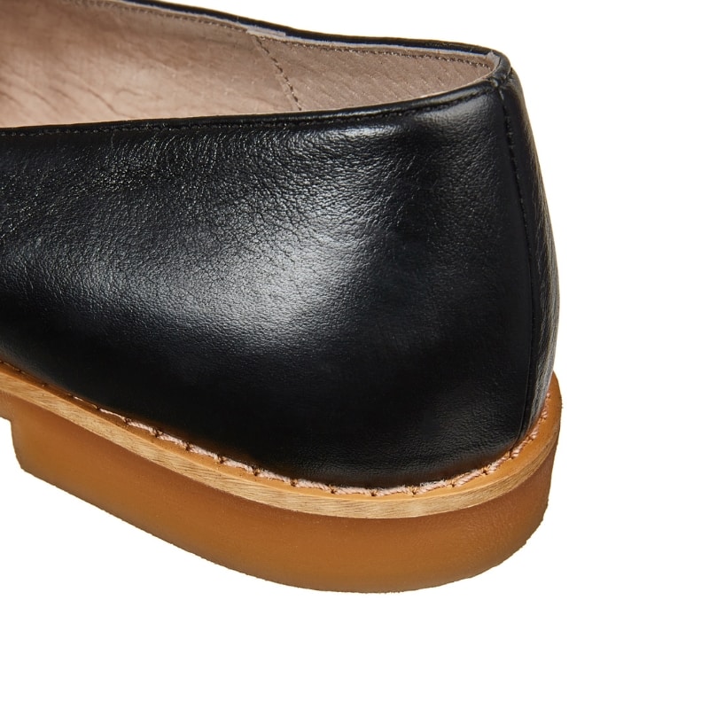 French Leather Loafers - Black - Image 12