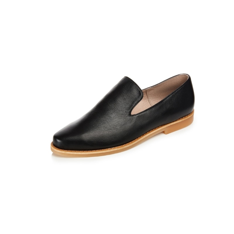 French Leather Loafers - Black - Image 4