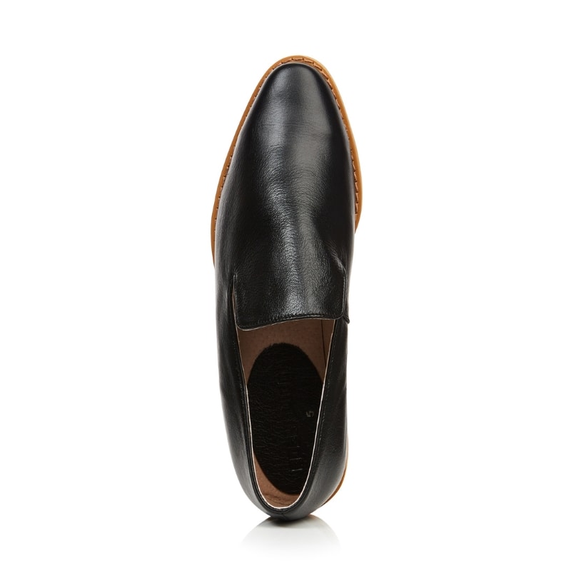 French Leather Loafers - Black - Image 5