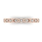 Vintage Half Eternity Band - Image 13