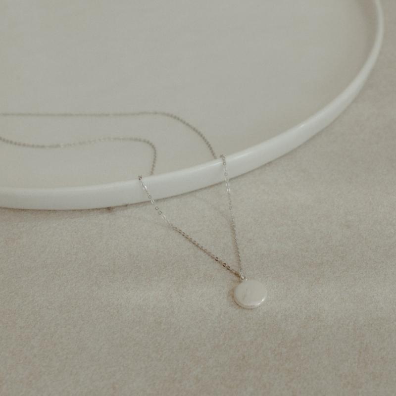 Coin Pearl Necklace - Image 2