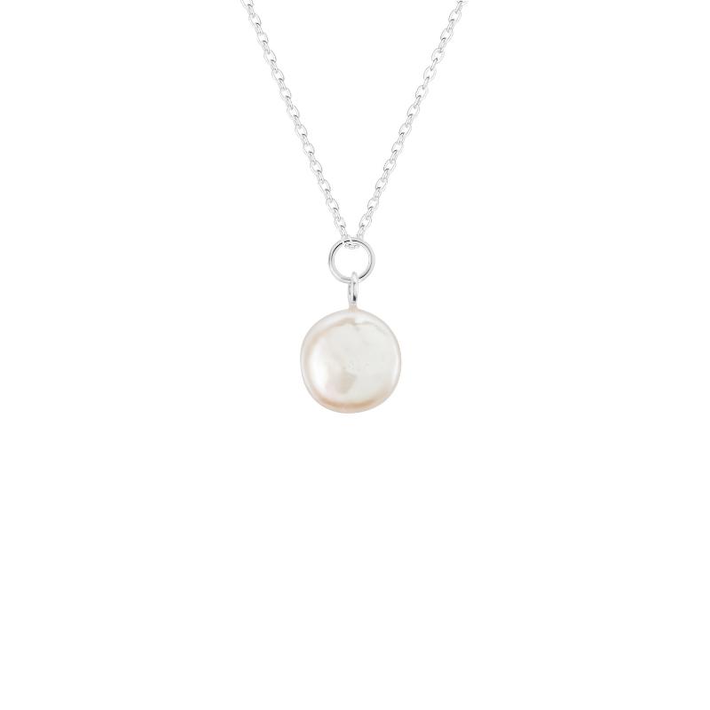 Coin Pearl Necklace - Image 3