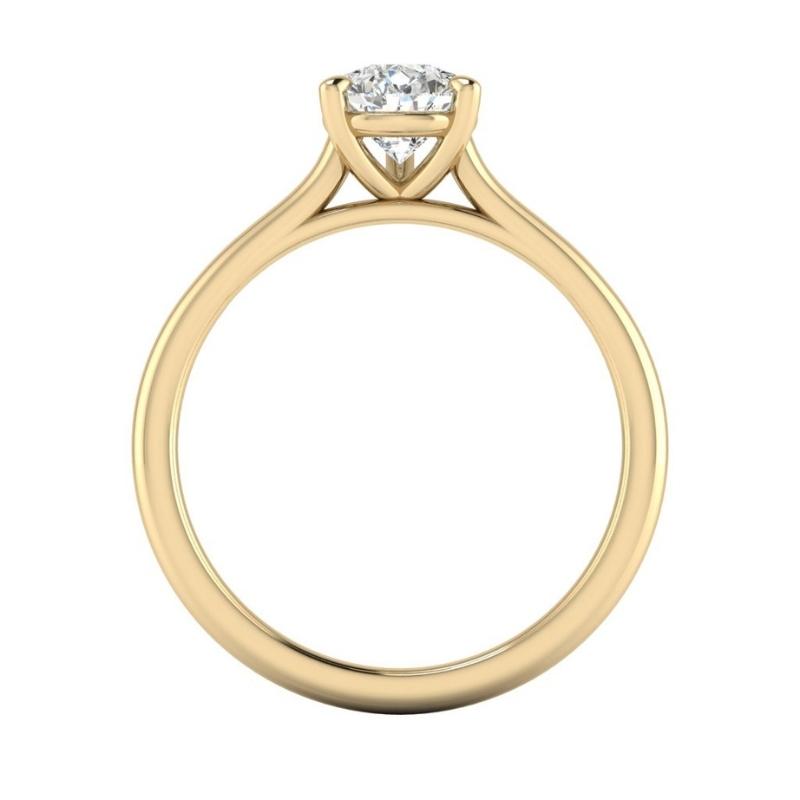 Pear Solitaire Engagement Ring - Image 5
