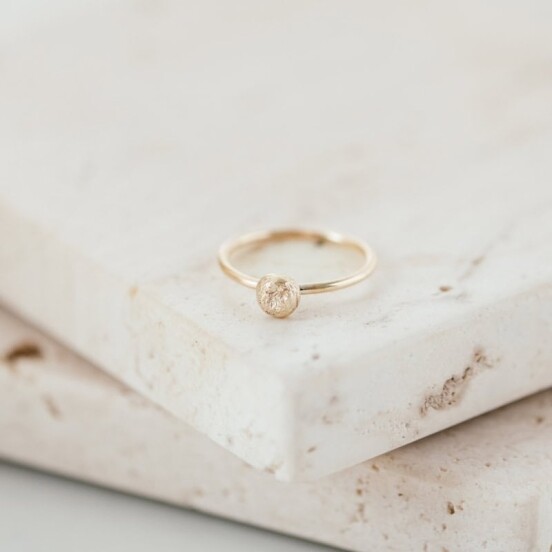 He Is My Rock Ring