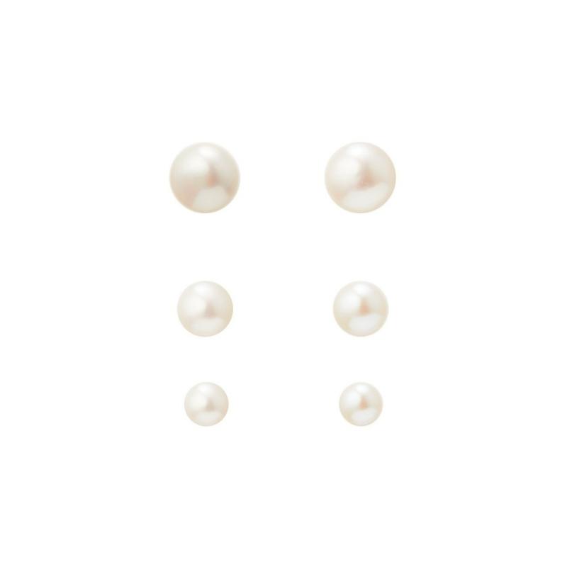 Freshwater Pearl Studs - Image 2