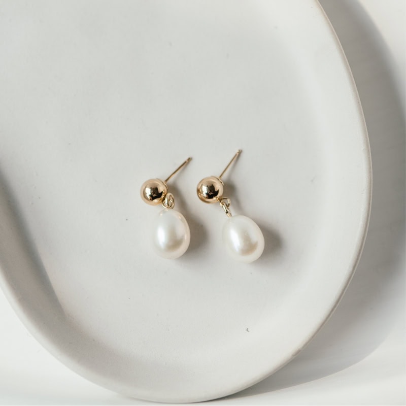 Anchor Drop Earrings - Image 2