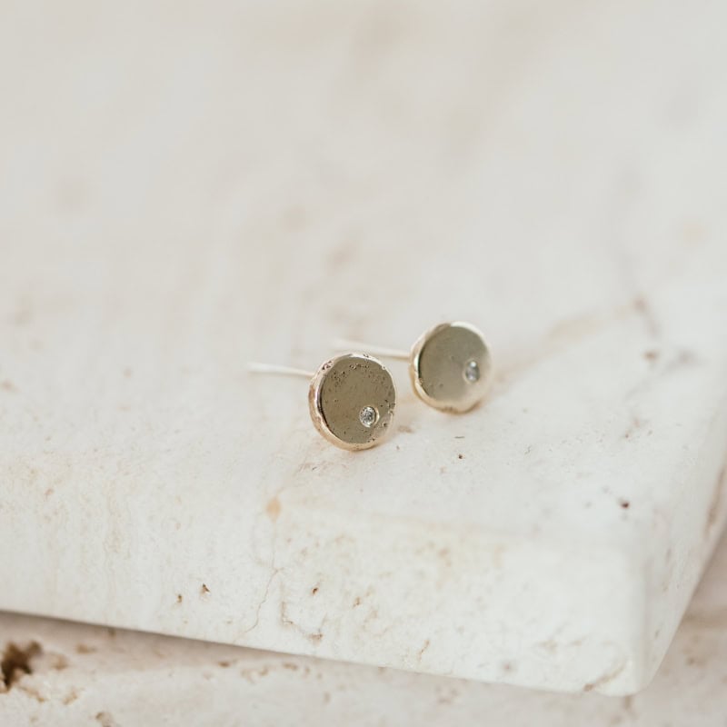 Rock Stud Earrings - Image 3