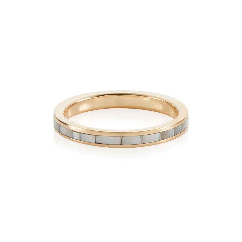 Mother-of-Pearl Inlay Ring - Image 4