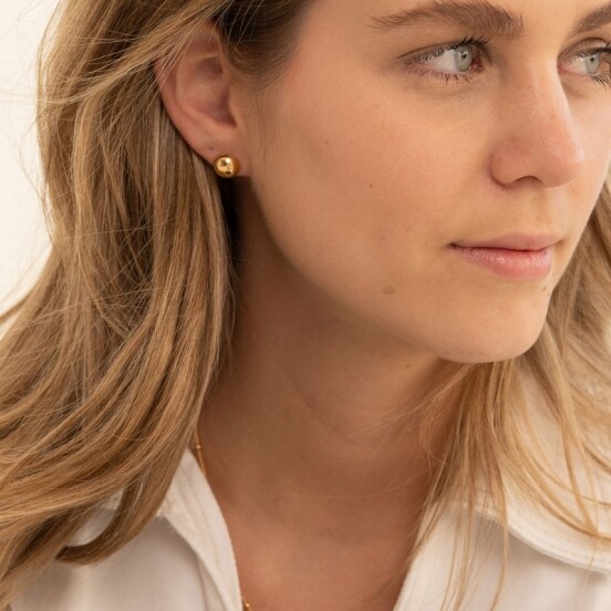 Dome Stud Earrings
