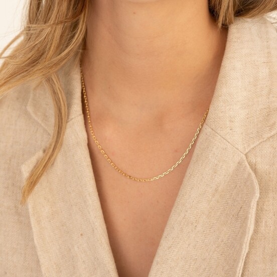 Anchor Link Necklace