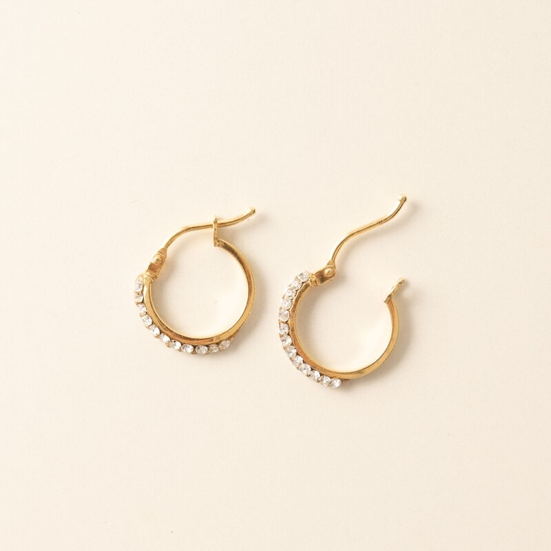 Swarovski Hoop Earrings - Image 2