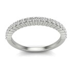 Dainty Half Eternity Ring - Image 6