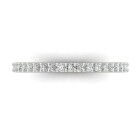 Dainty Half Eternity Ring - Image 8