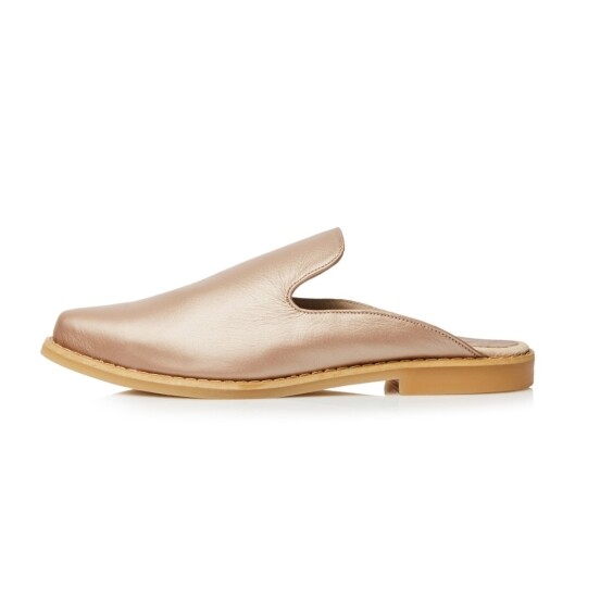 New York Mules - Rose Gold