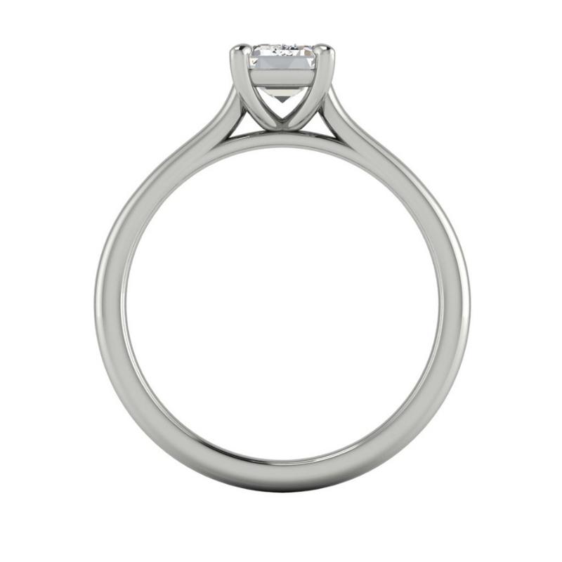 Flawless Emerald Cut Ring - Image 10