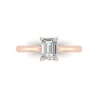 Flawless Emerald Cut Ring - Image 13