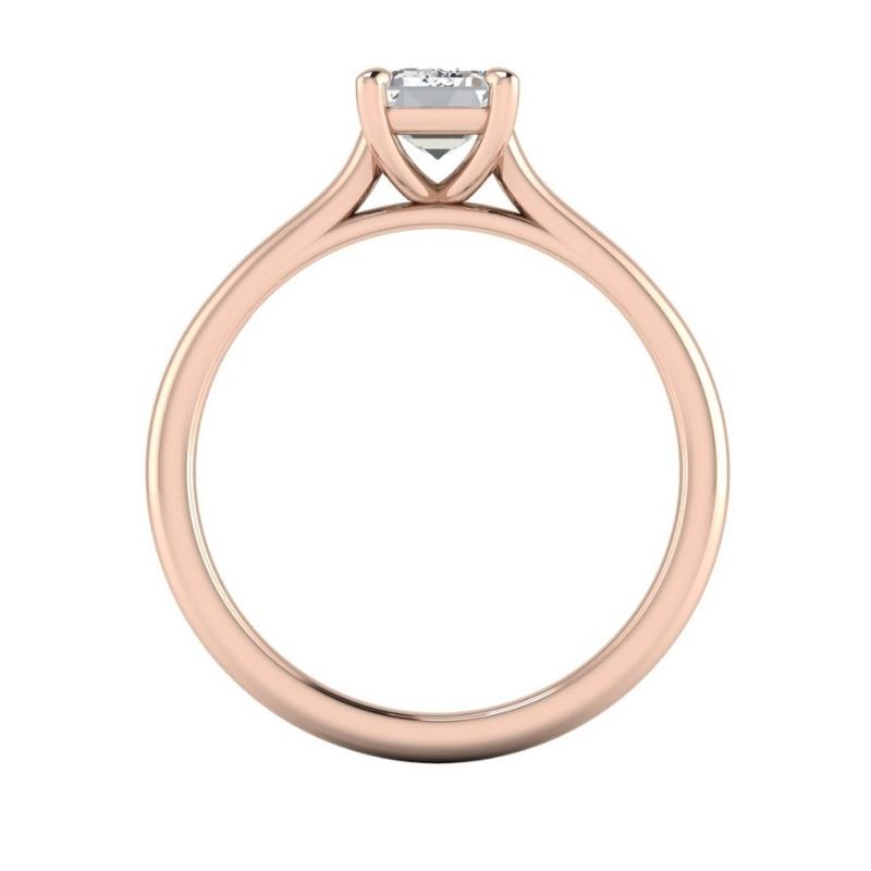 Flawless Emerald Cut Ring - Image 15