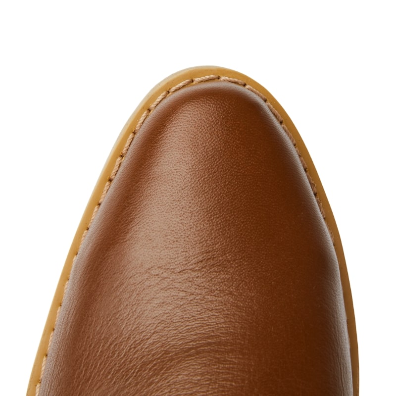 French Leather Loafers - Tan - Image 14