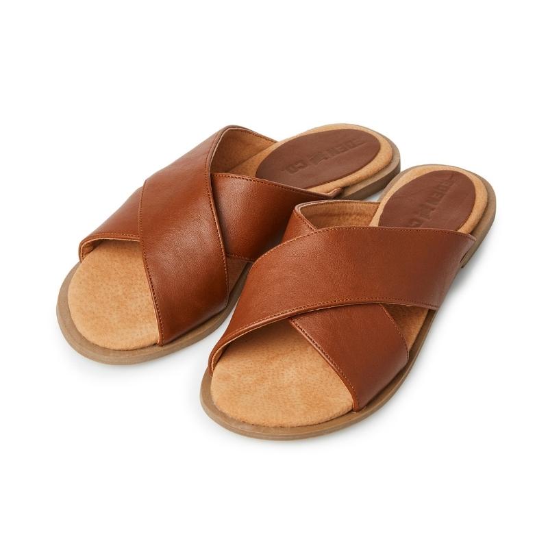 Ladies Criss-Cross Slides - Image 8