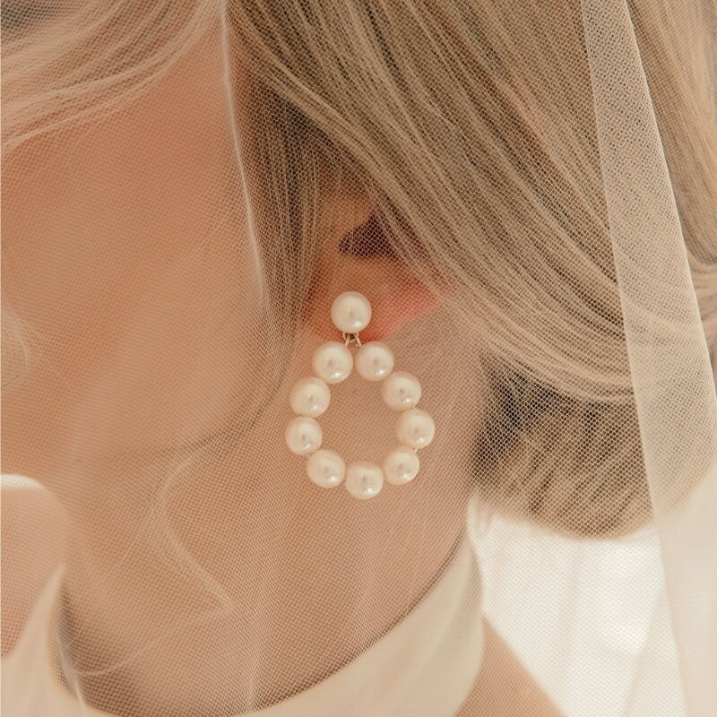 Chandelier Pearl Earrings - Image 3