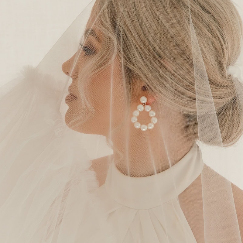 Chandelier Pearl Earrings - Image 4