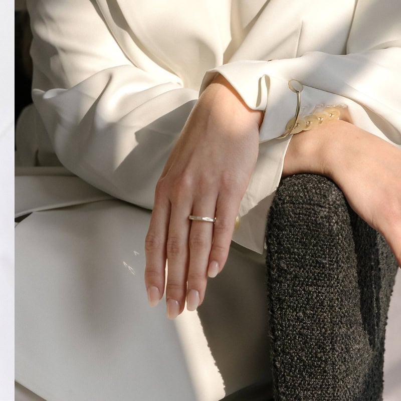 Mother-of-Pearl Inlay Ring - Image 2