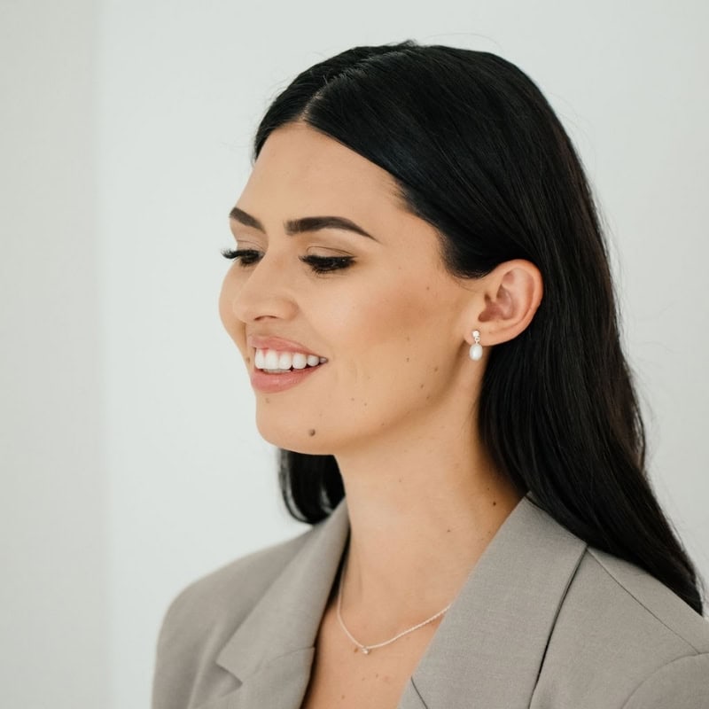 Milestone Pearl Earrings - Image 2