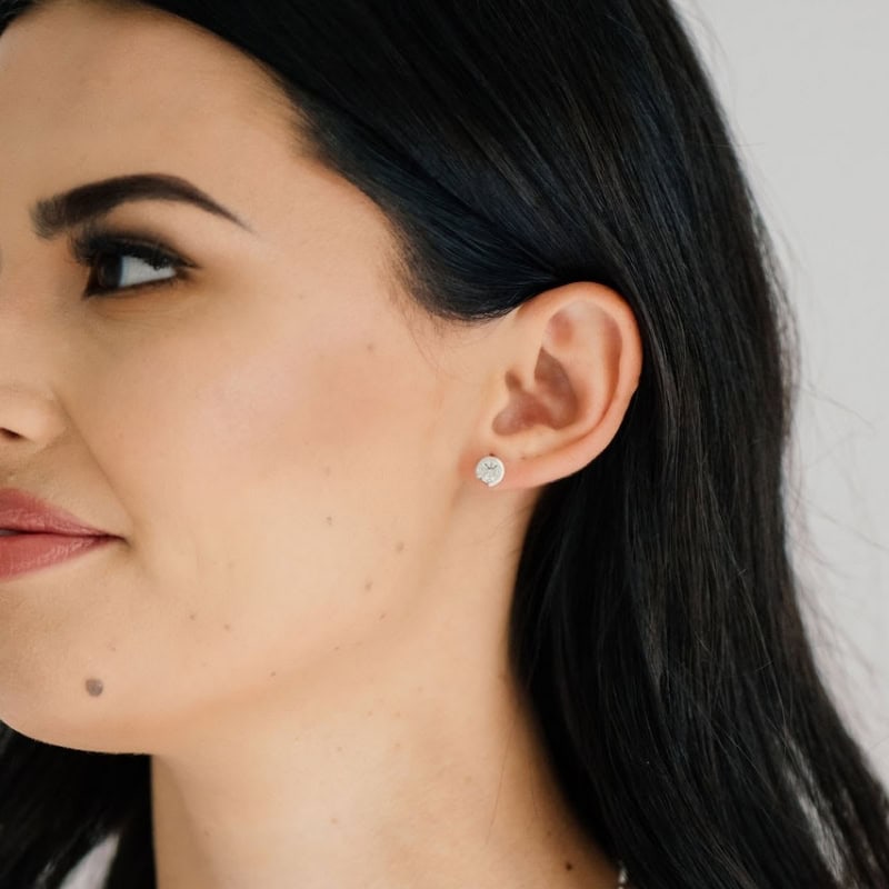 Leap Of Faith Stud Earrings - Image 2