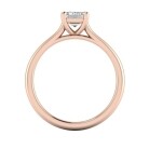 Flawless Emerald Cut Ring - Image 15