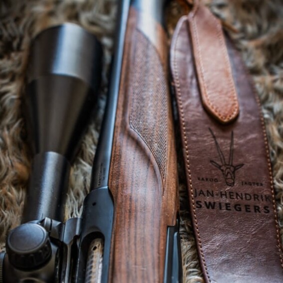 Premium Leather Rifle Sling
