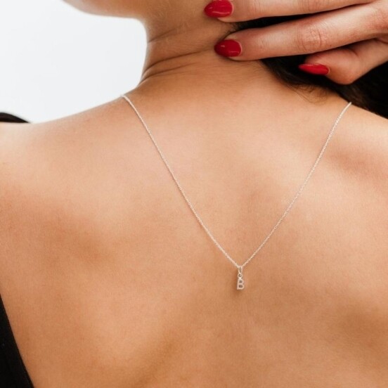 Dainty Initial Necklace