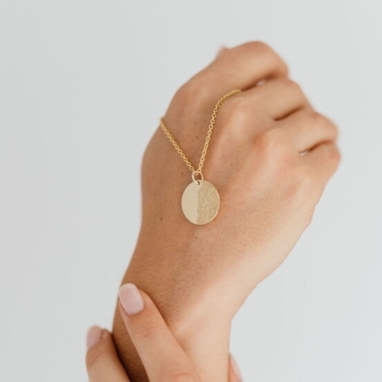 She is Gold Necklace